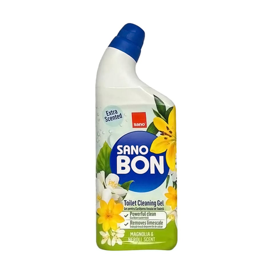 Гель для чищення унітазів SANO SANObon Gel Магнолія-неролі, 750 мл