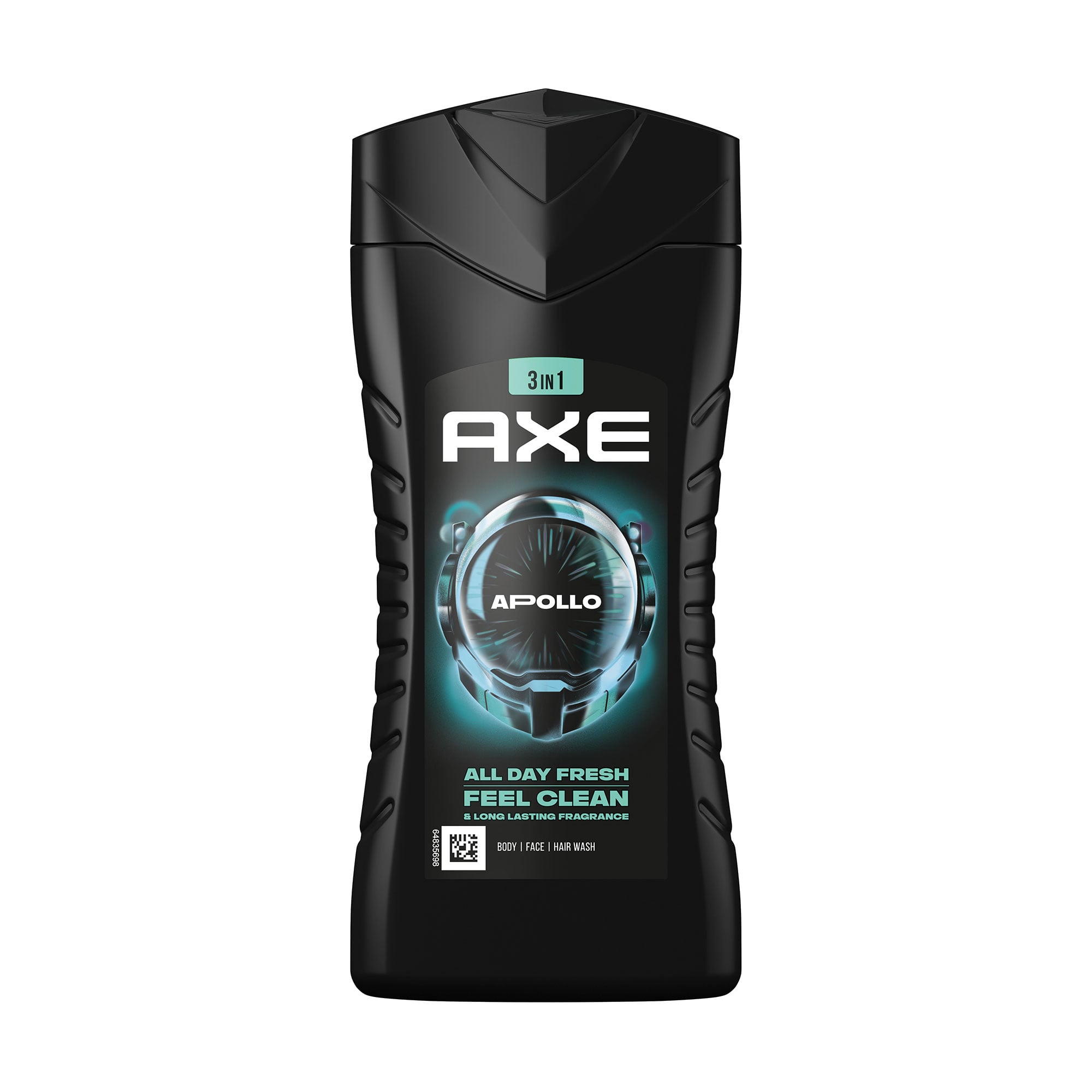 Гель для душу 3 в 1 Axe Apollo чоловічий, 250 мл