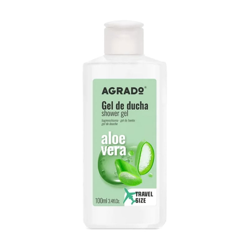 Гель для душу Agrado Shower Gel Aloe Vera, 100 мл