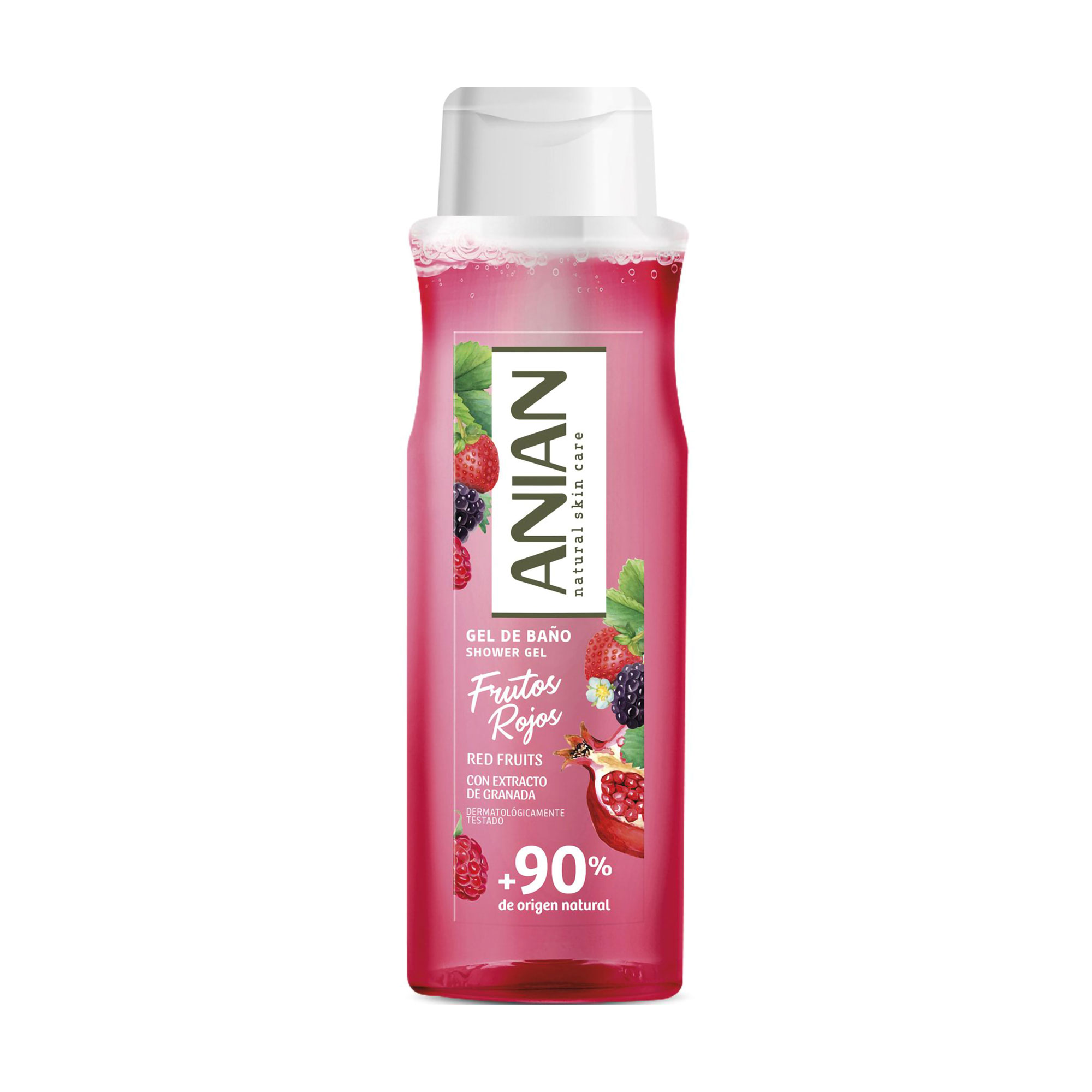 Гель для душу Anian Shower Gel Red Fruits, 750 мл