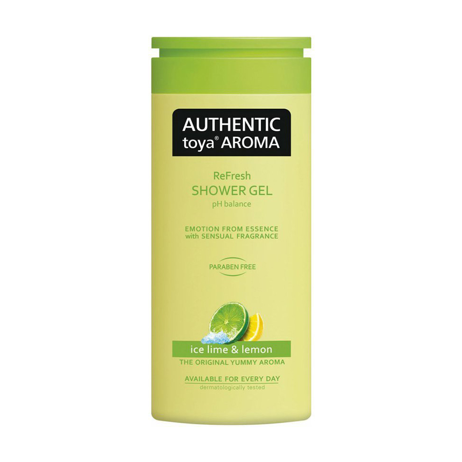 Гель для душу Authentic Toya Aroma Shower Gel Крижаний лайм та лимон, 400 мл