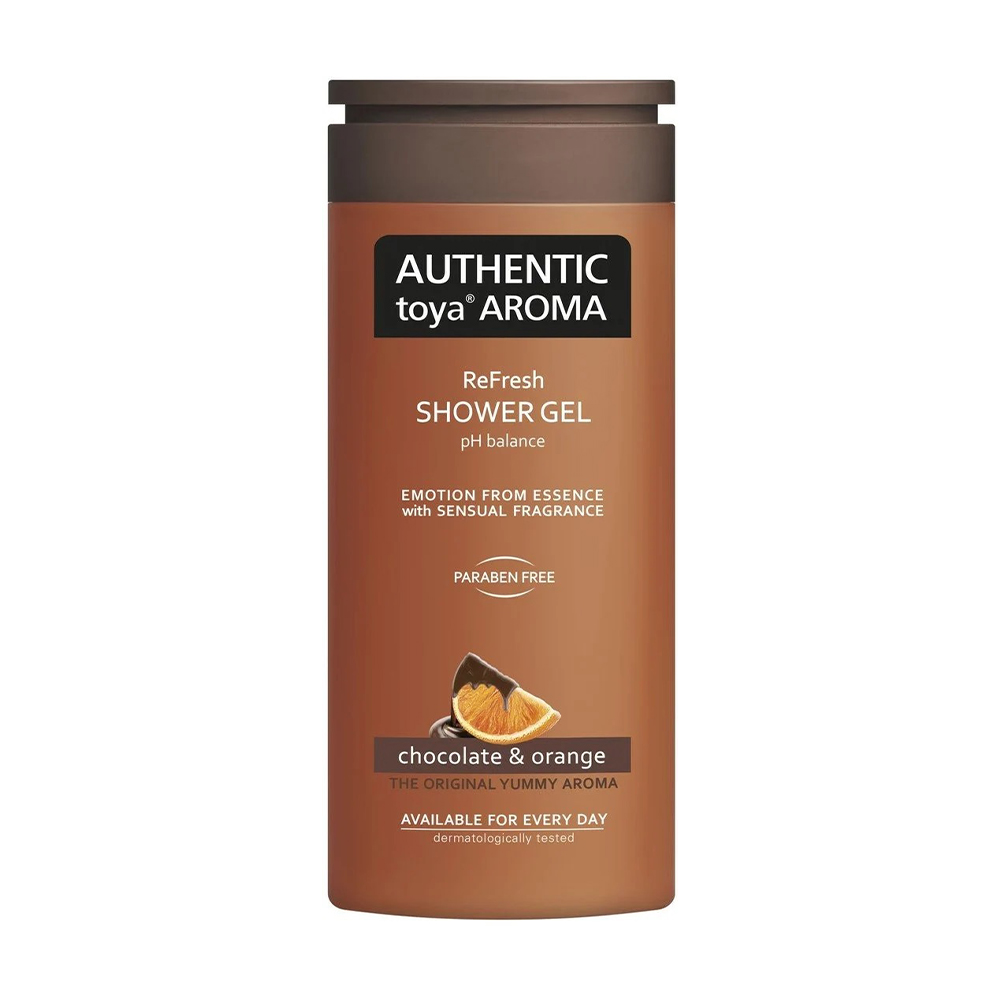 Гель для душу Authentic Toya Aroma Shower Gel Шоколад та апельсин, 400 мл