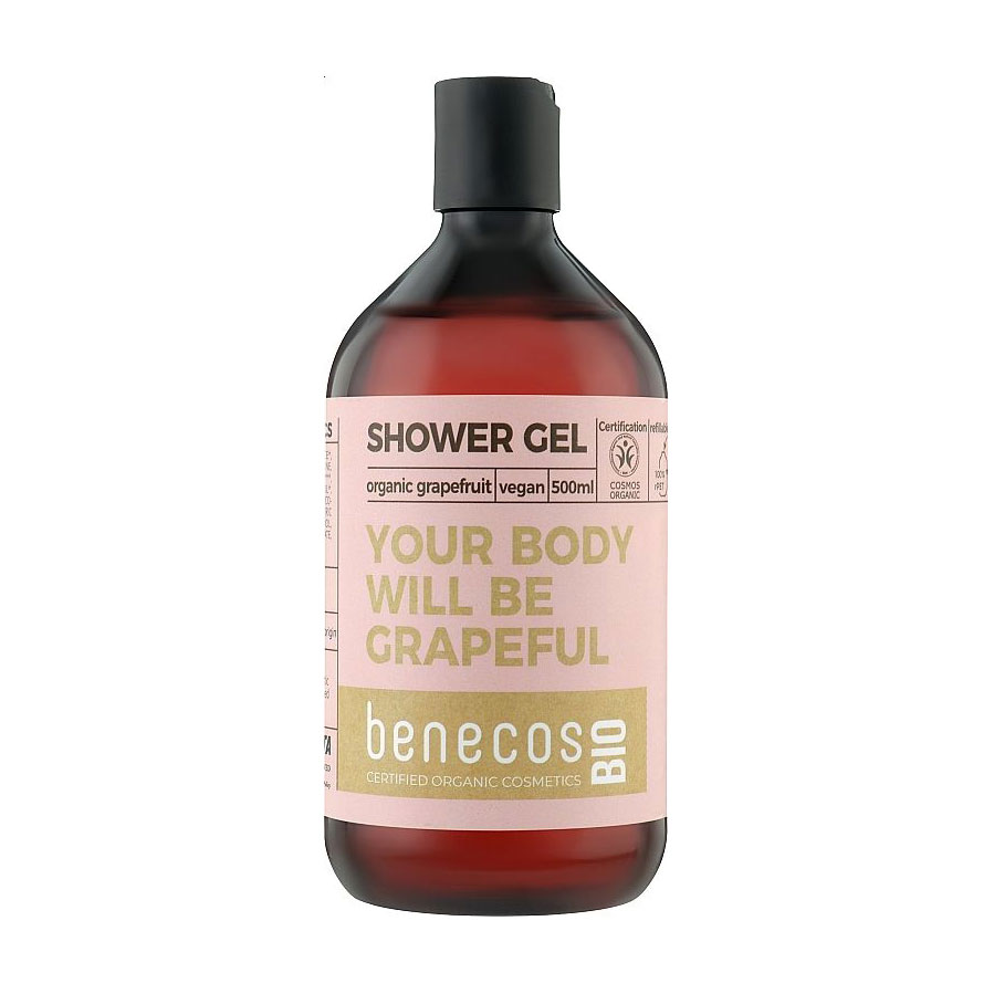 Гель для душу Benecos Shower Gel, Organic Grapefruit, 500 мл