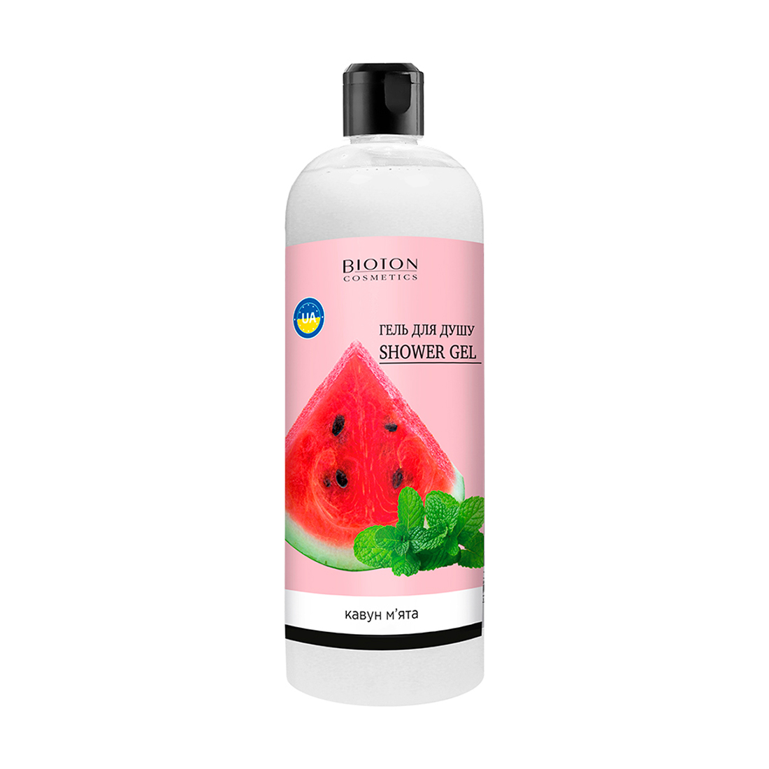 Гель для душу Bioton Cosmetics Shower Gel Кавун та м'ята, 1 л
