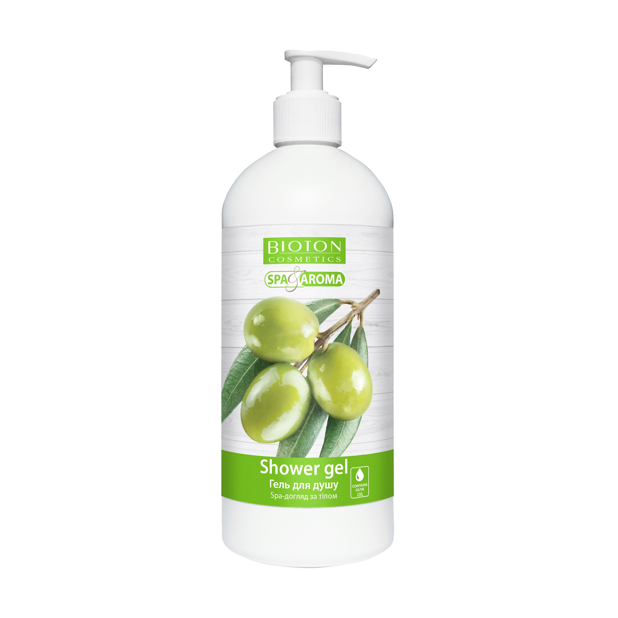 Гель для душу Bioton Cosmetics Spa &amp; Aroma Shower Gel з оливковою олією, 750 мл