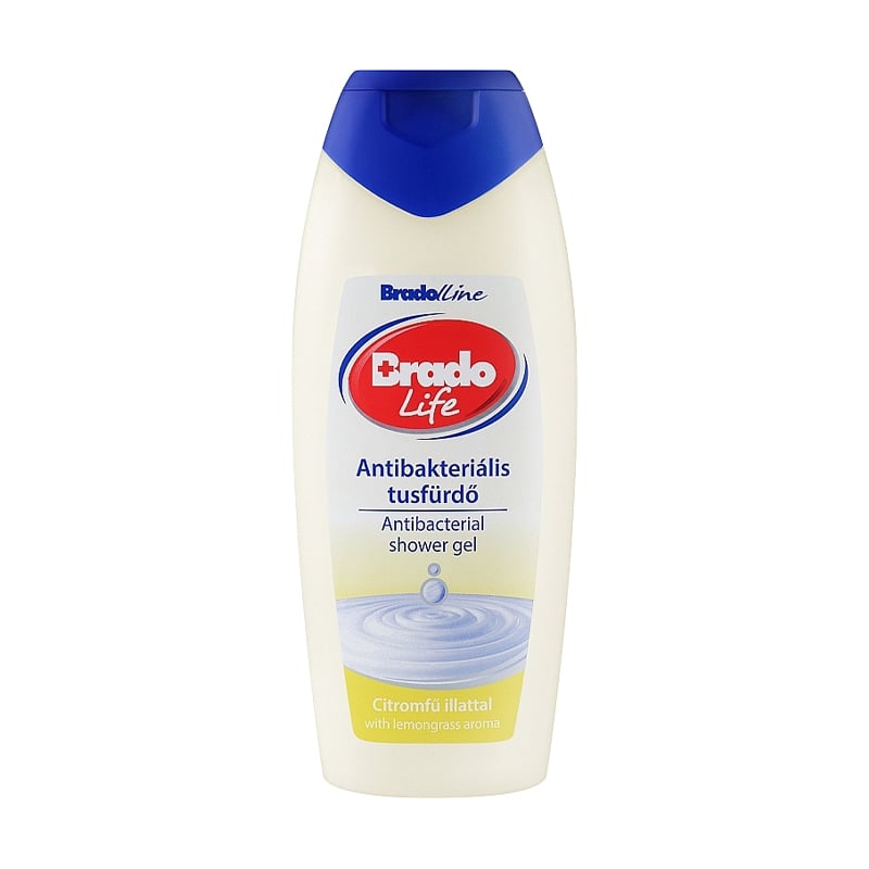 Гель для душу Bradoline Brado Life Lemongrass Antibacterial Shower Gel, 400 мл