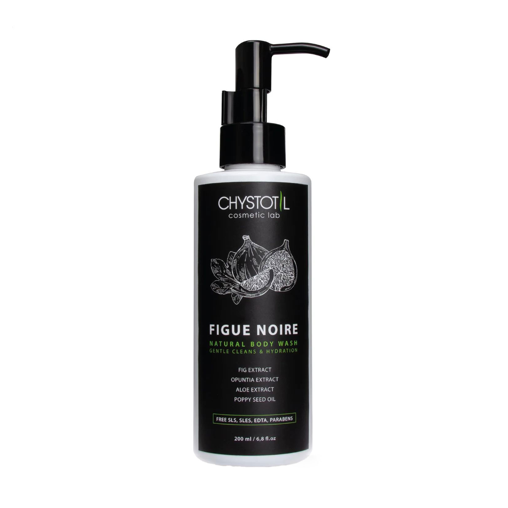 Гель для душу Chystotil Natural Body Wash Чорний інжир, 200 мл