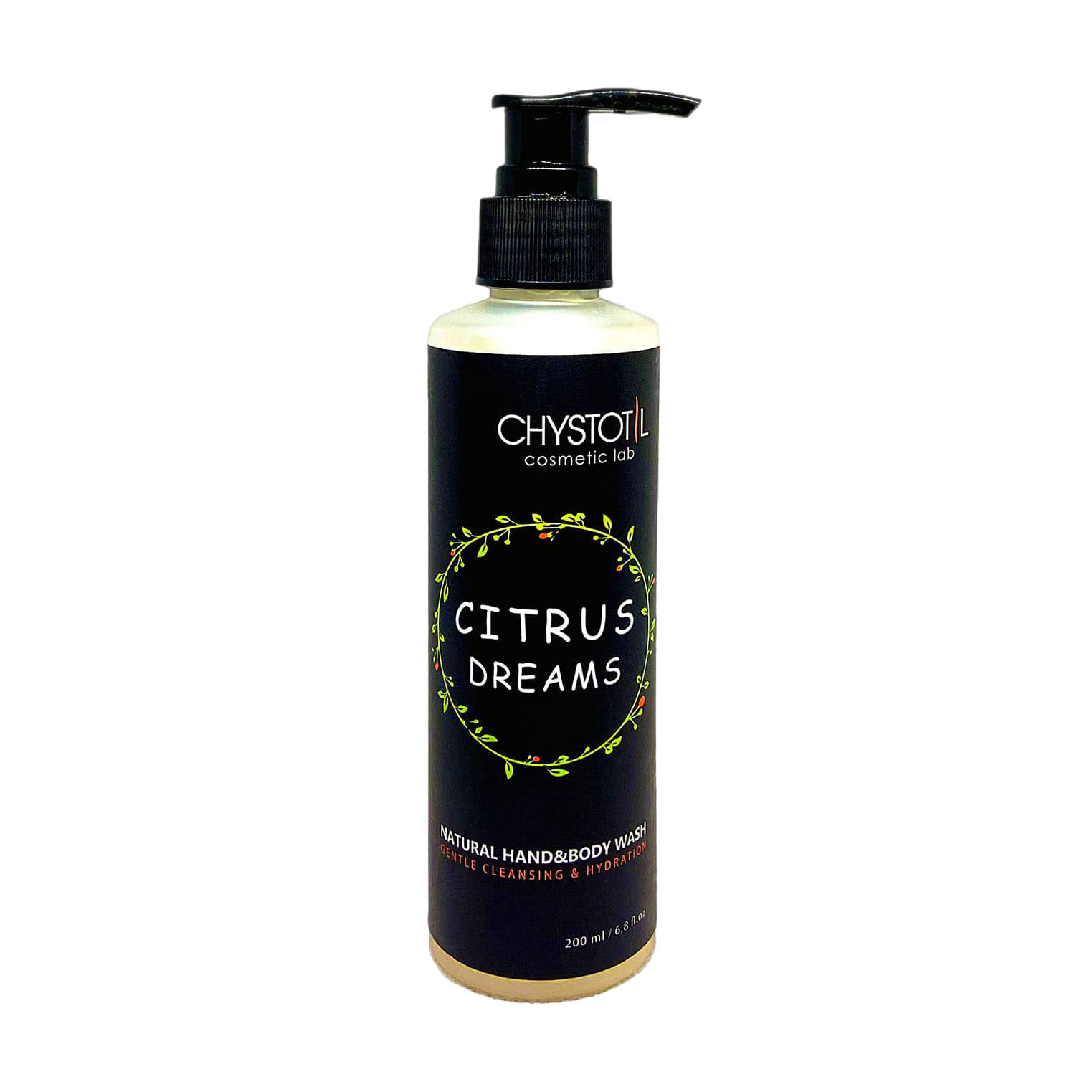 Гель для душу Chystotil Natural Body Wash Цитрусові Мрії, 200 мл