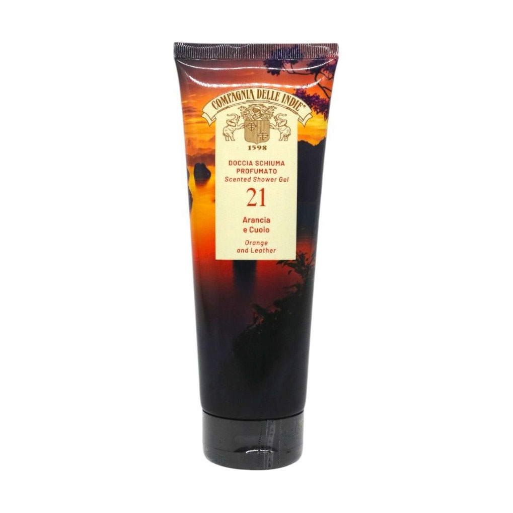 Гель для душу Compagnia Delle Indie 21 Orange And Leather Scented Shower Gel, 250 мл
