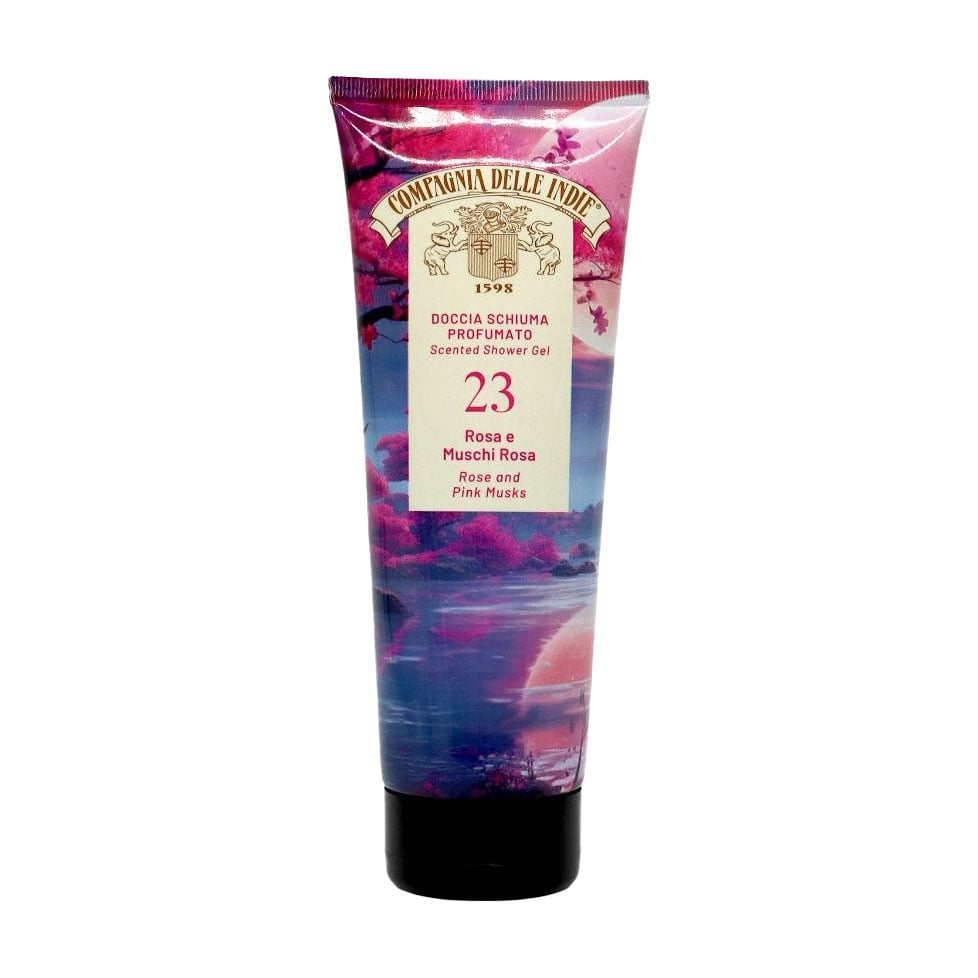 Гель для душу Compagnia Delle Indie 23 Rose and Pink Musks Scented Shower Gel, 250 мл