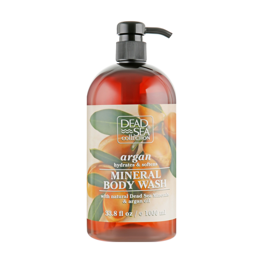 Гель для душу Dead Sea Collection Argan Mineral Body Wash з мінералами Мертвого моря та аргановою олією, 1 л