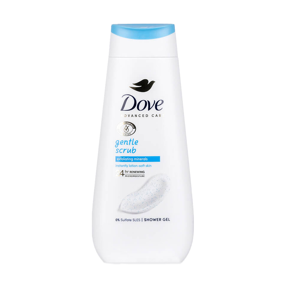 Гель для душу Dove Ніжне злущування, 225 мл