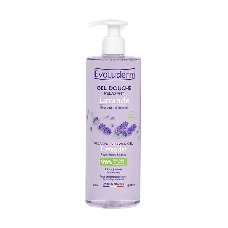 Гель для душу Evoluderm Relaxing Shower Gel з лавандою, 500 мл
