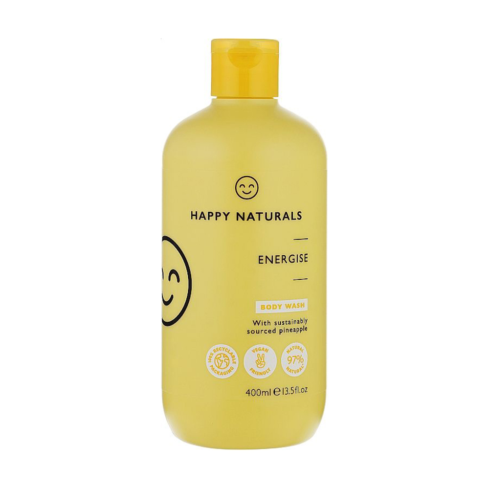 Гель для душу Happy Naturals Reset Body Wash, 400 мл