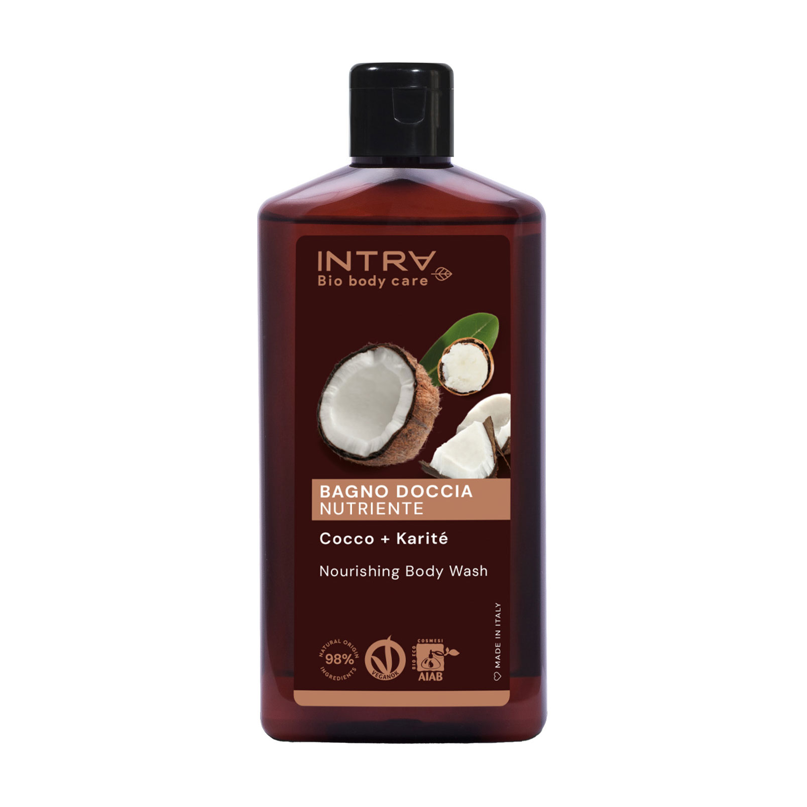 Гель для душу Intra Coconut &amp; Shea Butter Shower Gel живильний, 400 мл