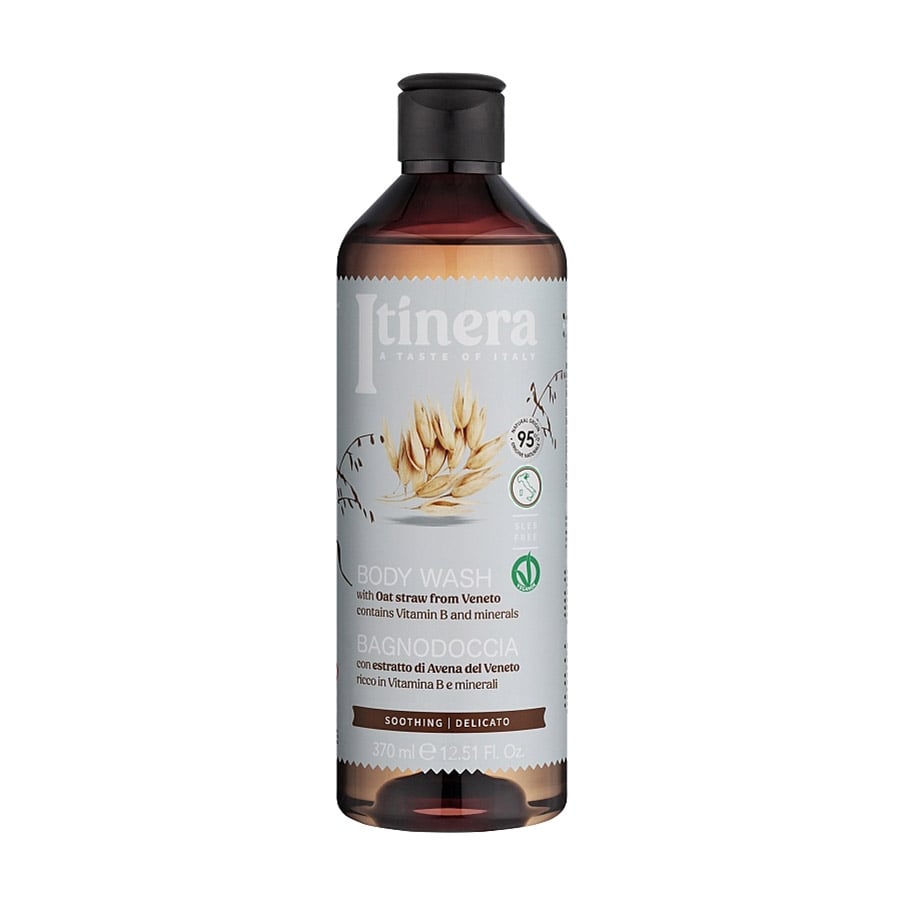 Гель для душу Itinera Oat Straw Body Wash з вівсяною соломою, 370 мл