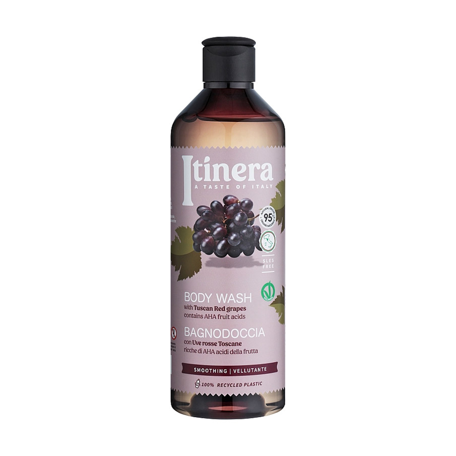 Гель для душу Itinera Tuscan Red Grapes Body Wash з червоним тосканським виноградом, 370 мл