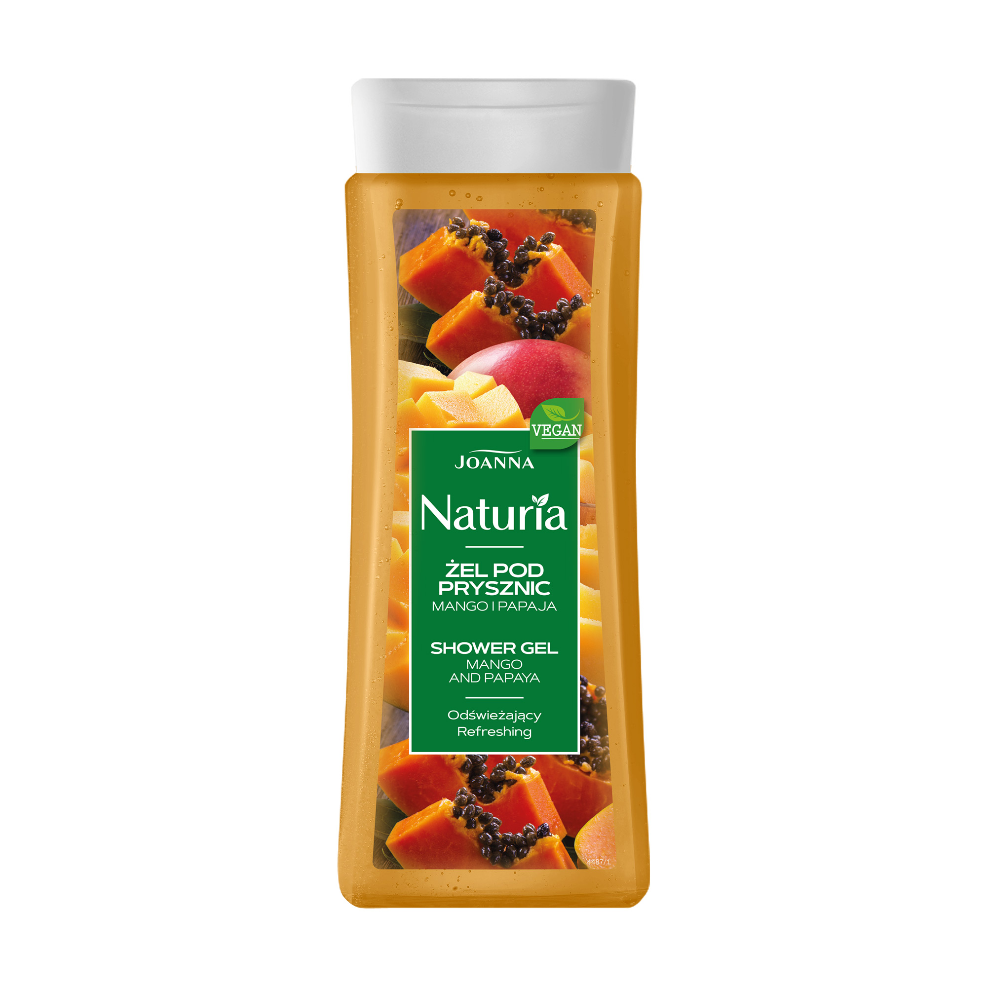 Гель для душу Joanna Naturia Shower Gel Манго та папайя, 300 мл