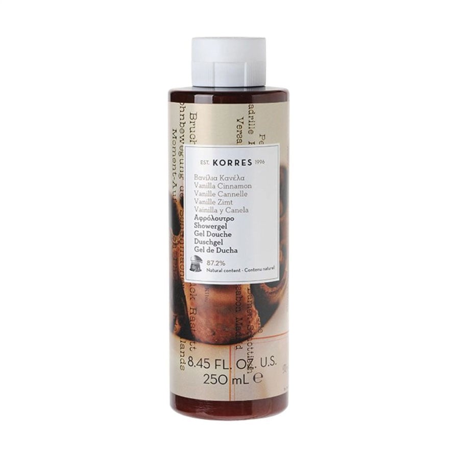Гель для душу Korres Vanilla Cinnamon Shower Gel Ваніль і Кориця, 250 мл