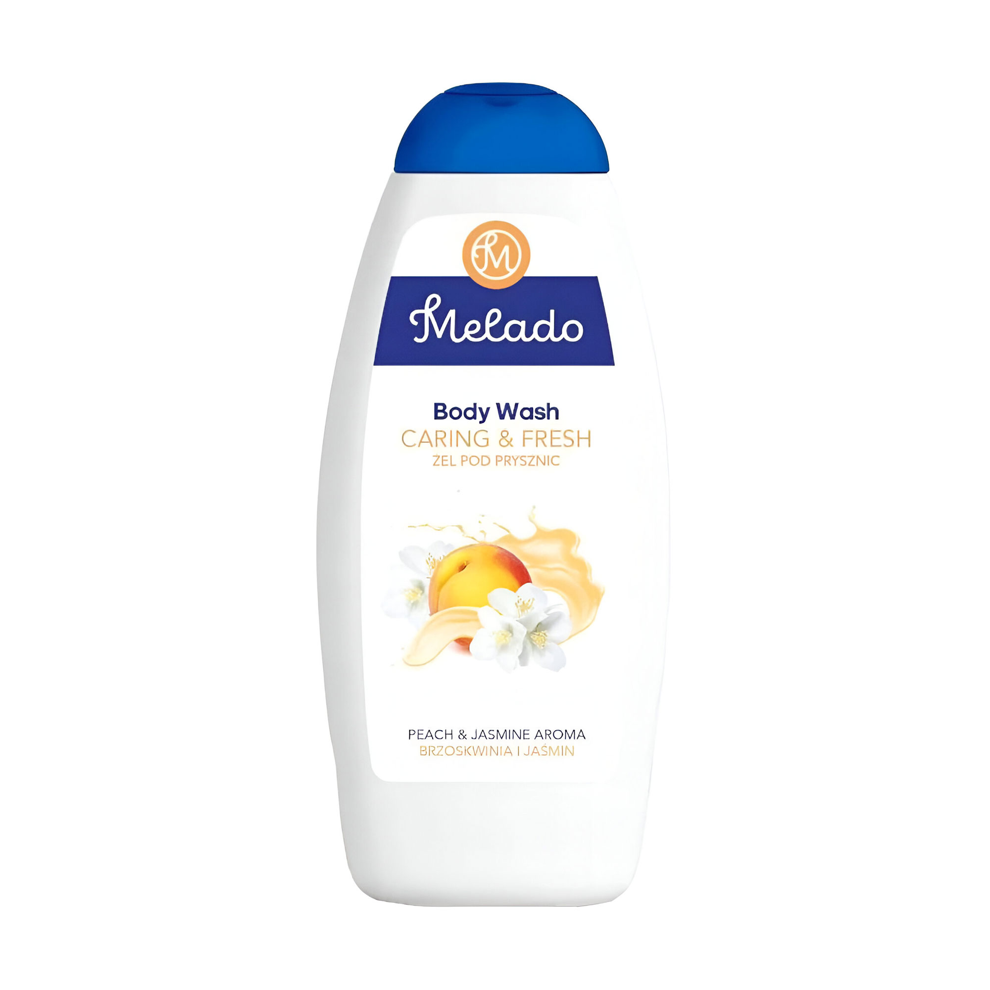 Гель для душу Melado Caring &amp; Fresh Body Wash з ароматом персику та жасміну, 750 мл