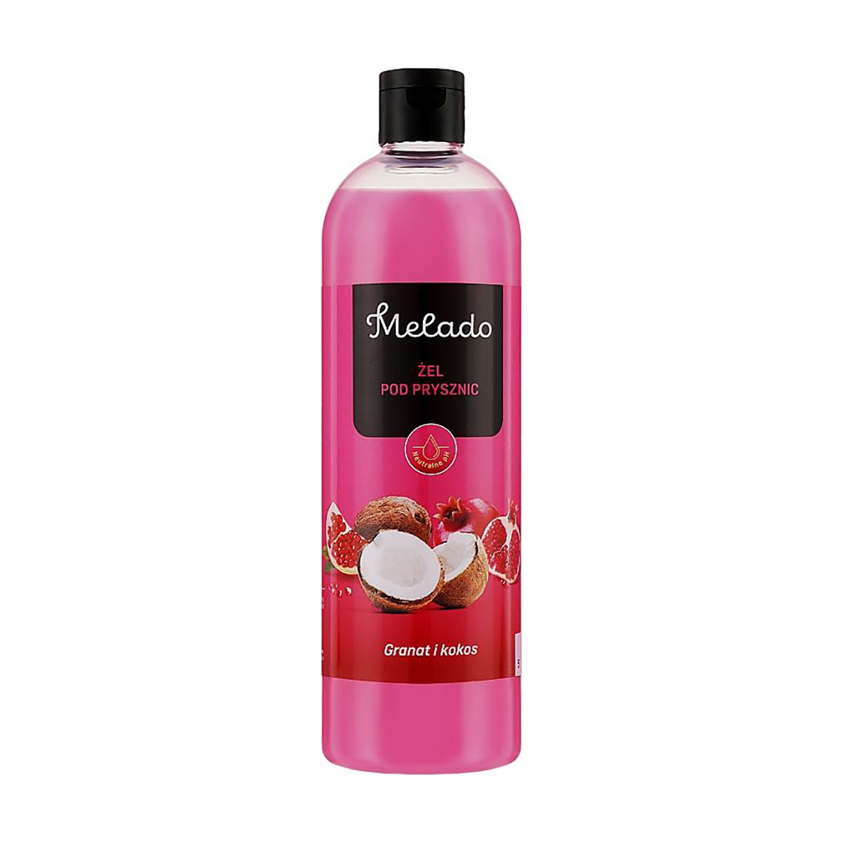 Гель для душу Melado Shower Gel Pomegranate &amp; Coconut Гранат та кокос, 500 мл