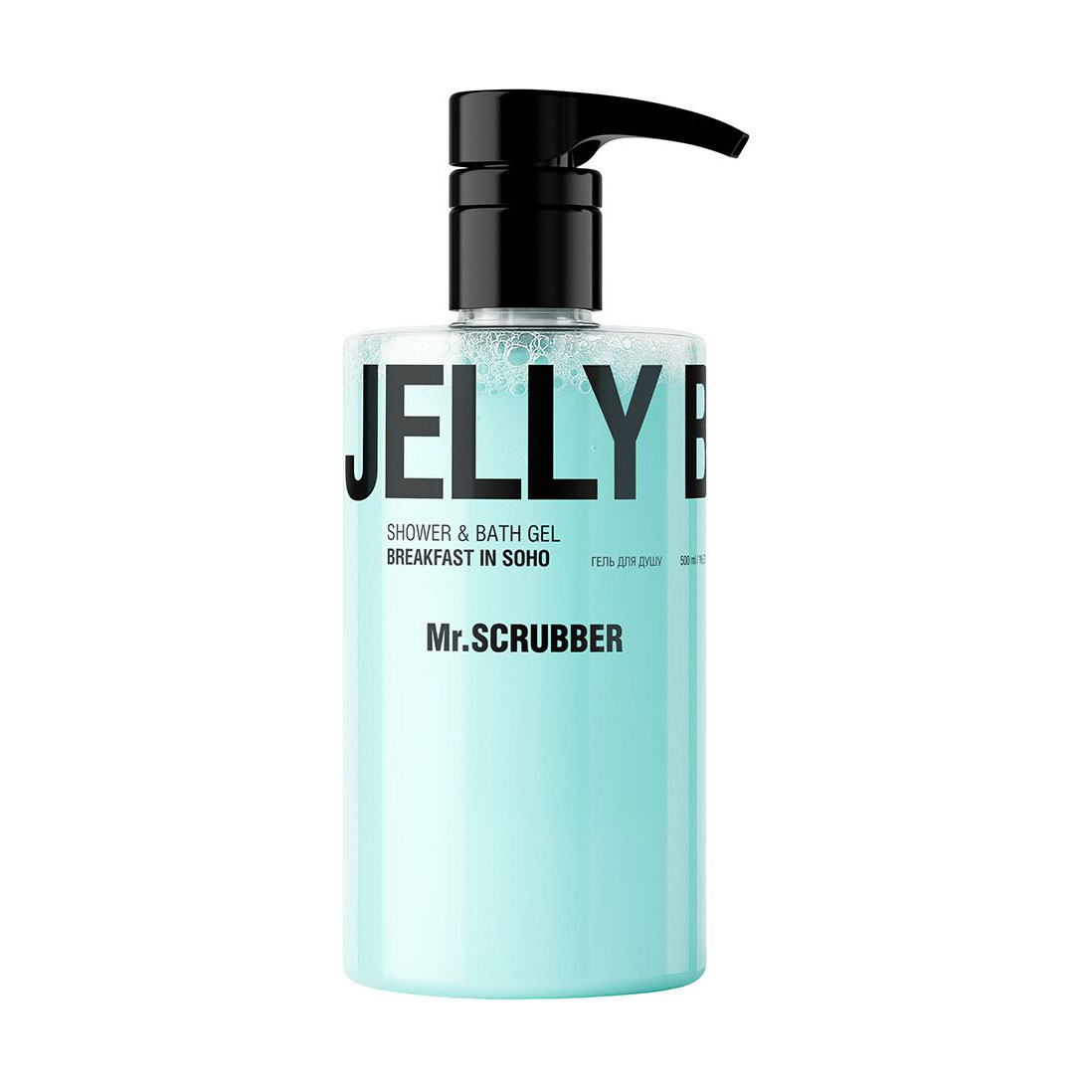 Гель для душу Mr.Scrubber Jelly Bubbles Breakfast in Soho Shower &amp; Bath Gel, 500 мл