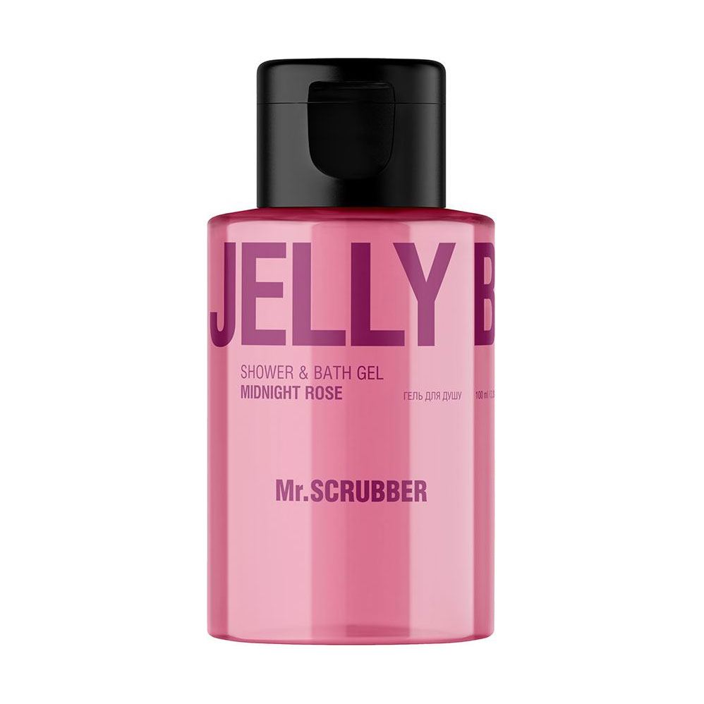 Гель для душу Mr.Scrubber Jelly Bubbles Midnight Rose Shower &amp; Bath Gel, 100 мл