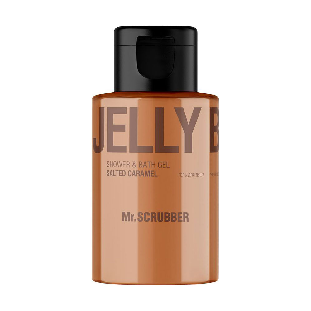 Гель для душу Mr.Scrubber Jelly Bubbles Salted Caramel Shower &amp; Bath Gel, 100 мл