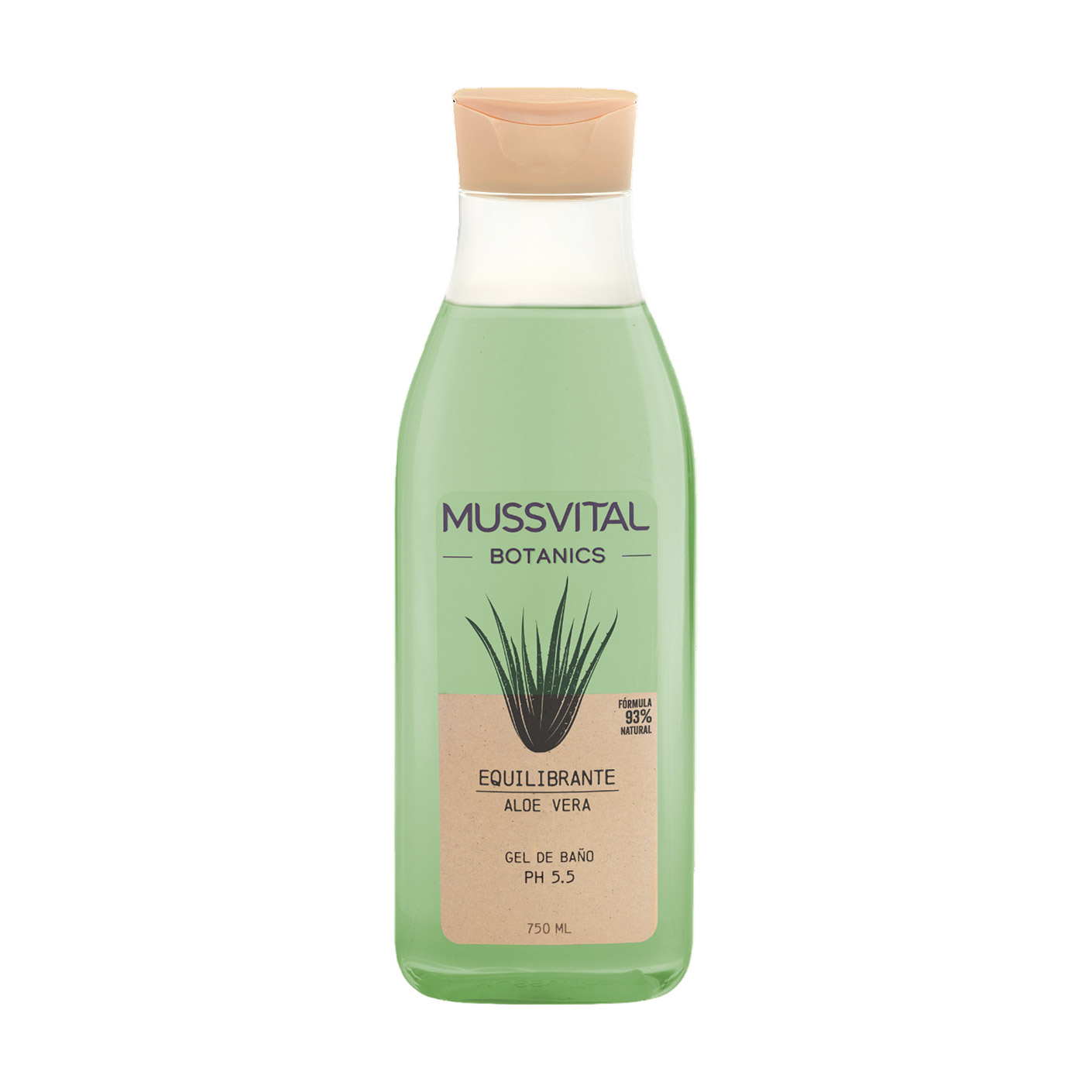 Гель для душу Mussvital Botanics Алое Вера, 750 мл
