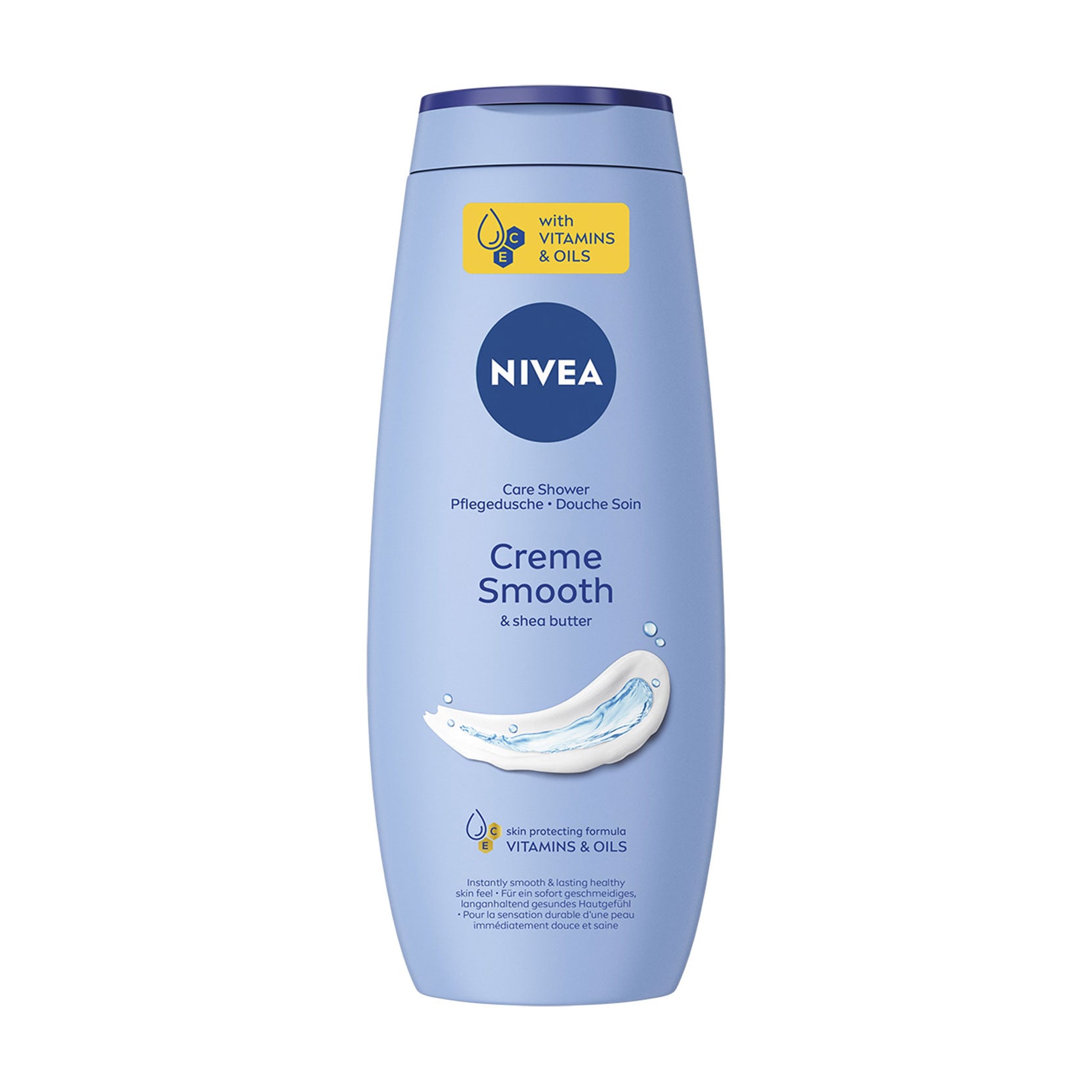 Гель для душу NIVEA Creme Smooth &amp; Shea Butter Крем Smooth та олія ши, жіночий, 500 мл