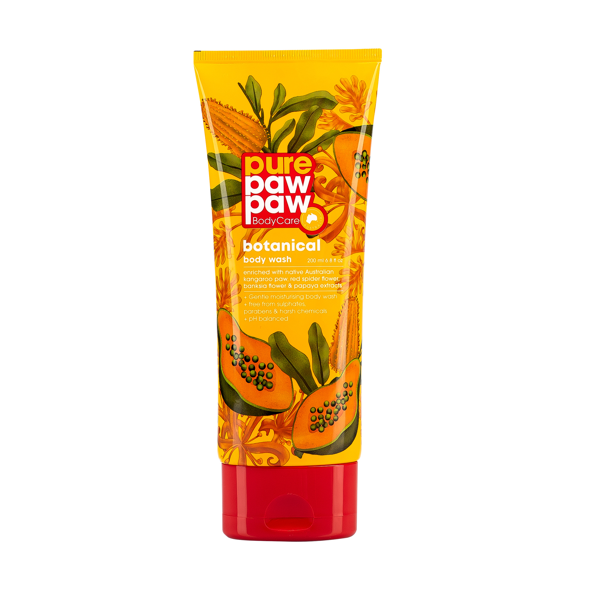 Гель для душу Pure Paw Paw Body Care Botanical Body Wash, 200 мл