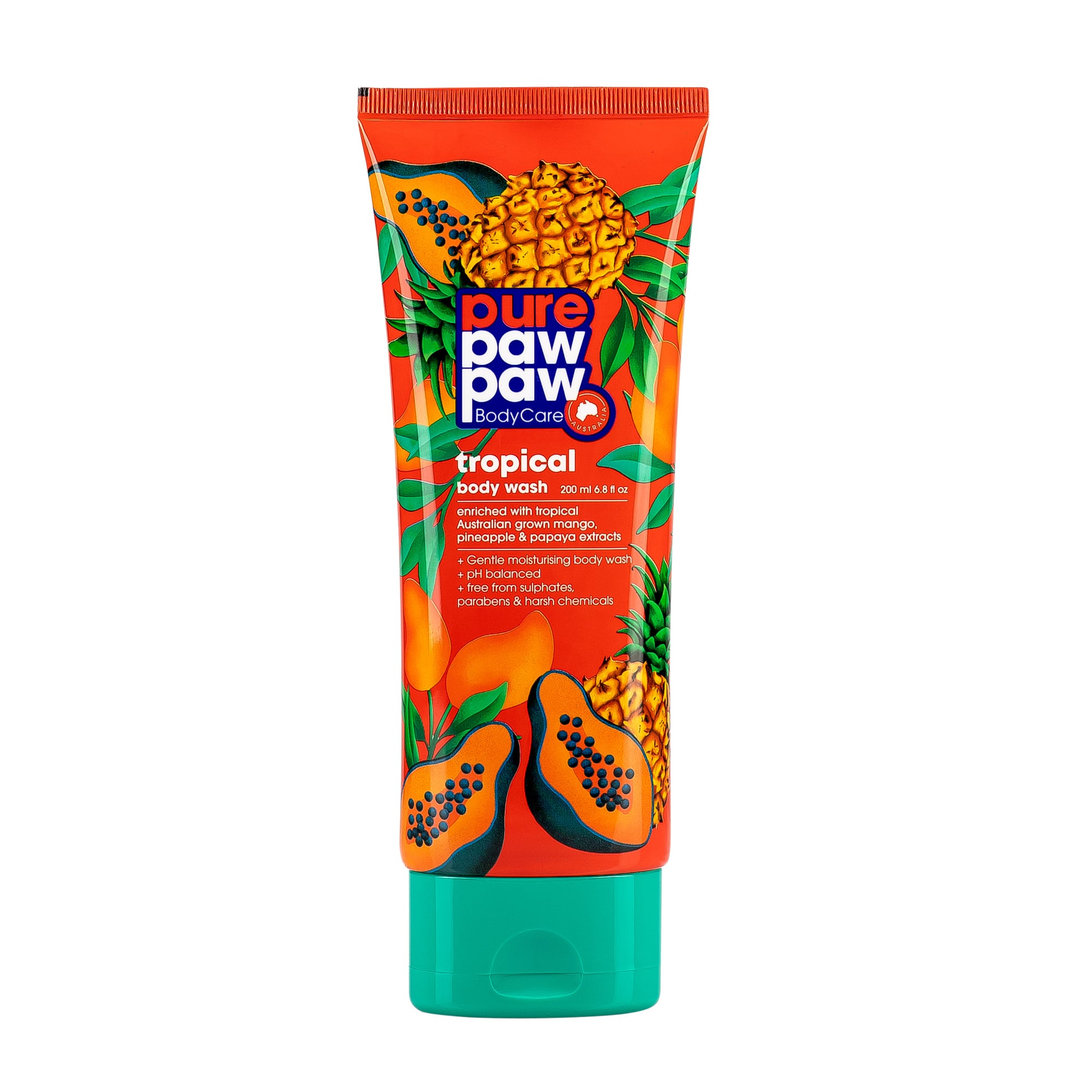 Гель для душу Pure Paw Paw Body Care Tropical Body Wash, 200 мл