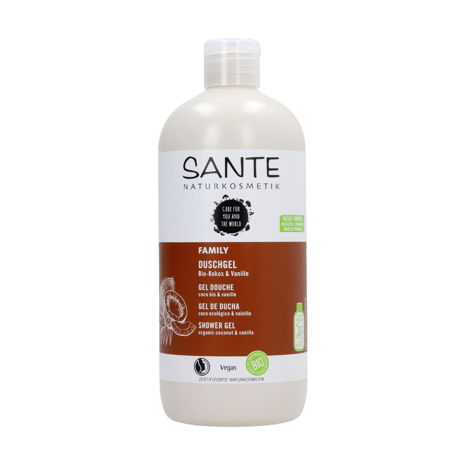 Гель для душу Sante Family Shower Gel Coconut &amp; Vanilla, 500 мл