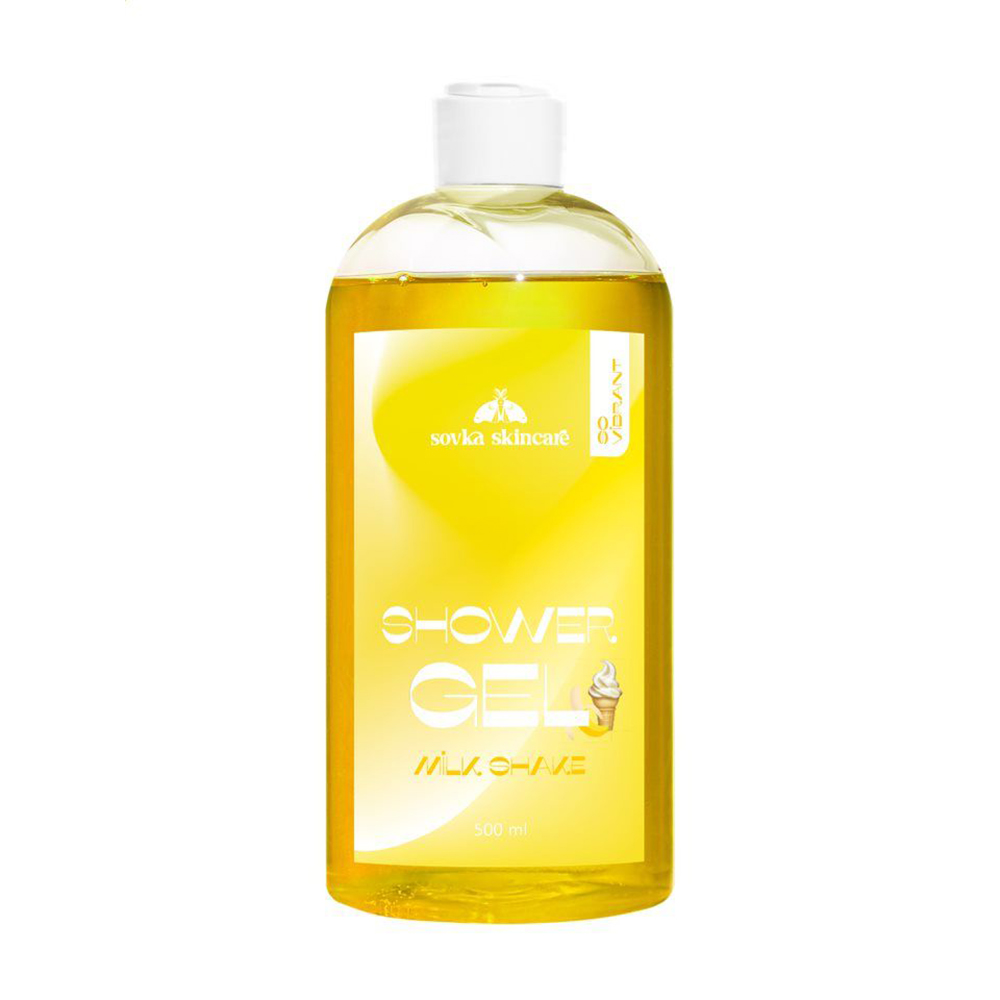 Гель для душу Sovka Skincare Milk Shake Shower Gel, 500 мл
