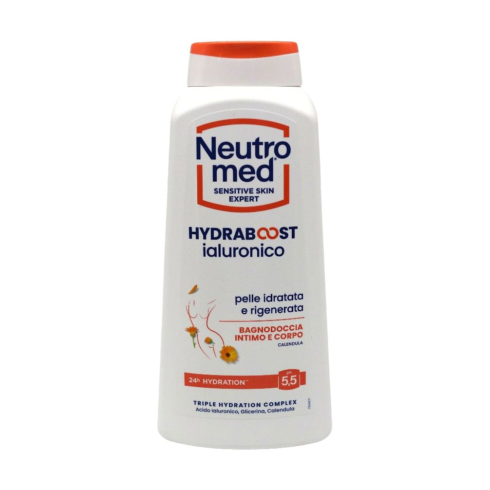 Гель для душу та інтимної гігієни Neutromed Hydraboost Календула, 600 мл