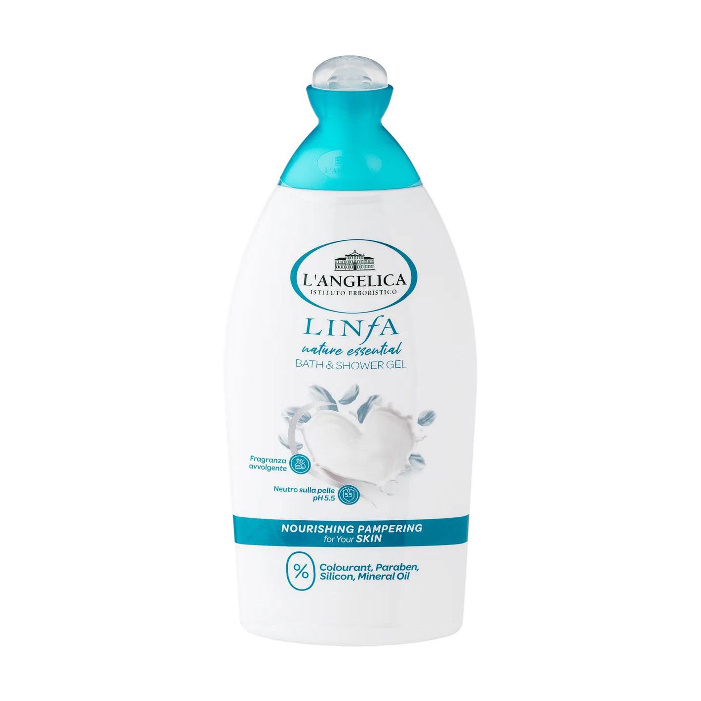 Гель для душу та ванни L'angelica Linfa Nature Essential Bath &amp; Shower Gel, 500 мл