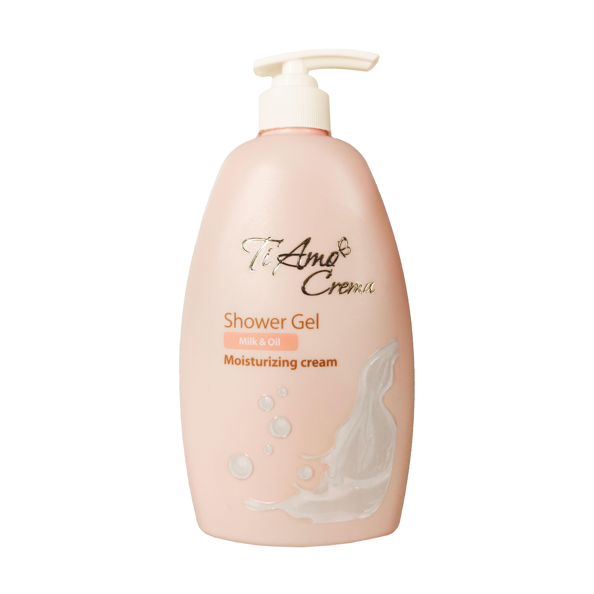 Гель для душу Ti Amo Crema Milk &amp; Oil Moisturizing Creamt Shower Gel, 400 мл