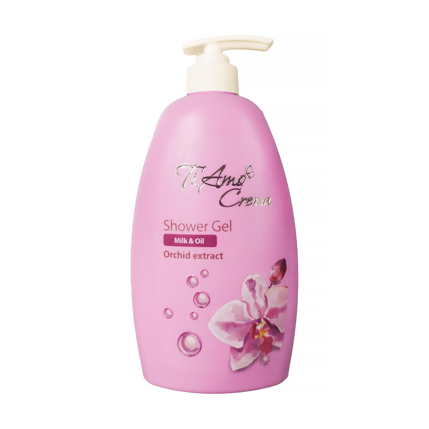 Гель для душу Ti Amo Crema Milk &amp; Oil Orchid Extract Shower Gel, 400 мл