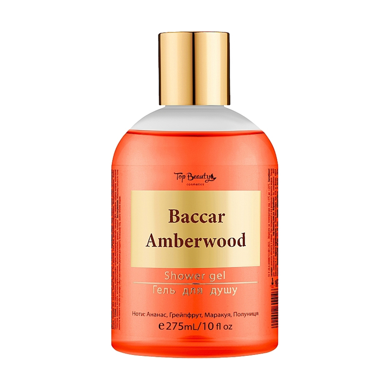 Гель для душу Top Beauty Baccar Amberwood Shower Gel, 275 мл