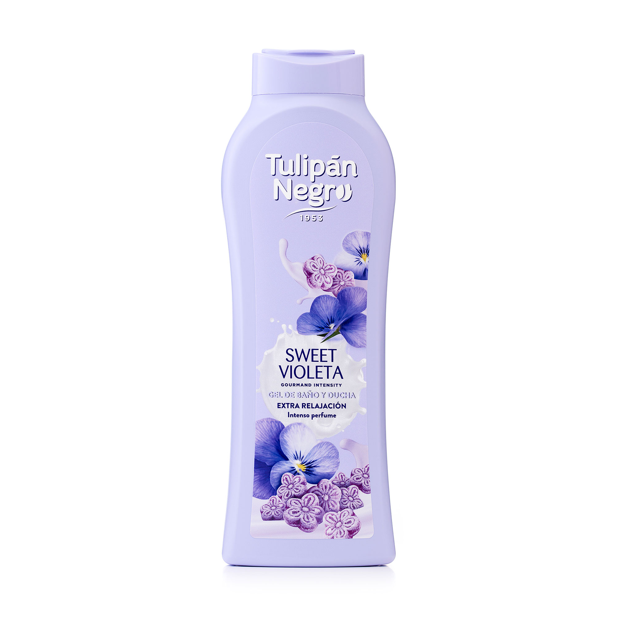 Гель для душу Tulipan Negro Bath And Shower Gel Солодка фіалка, 650 мл