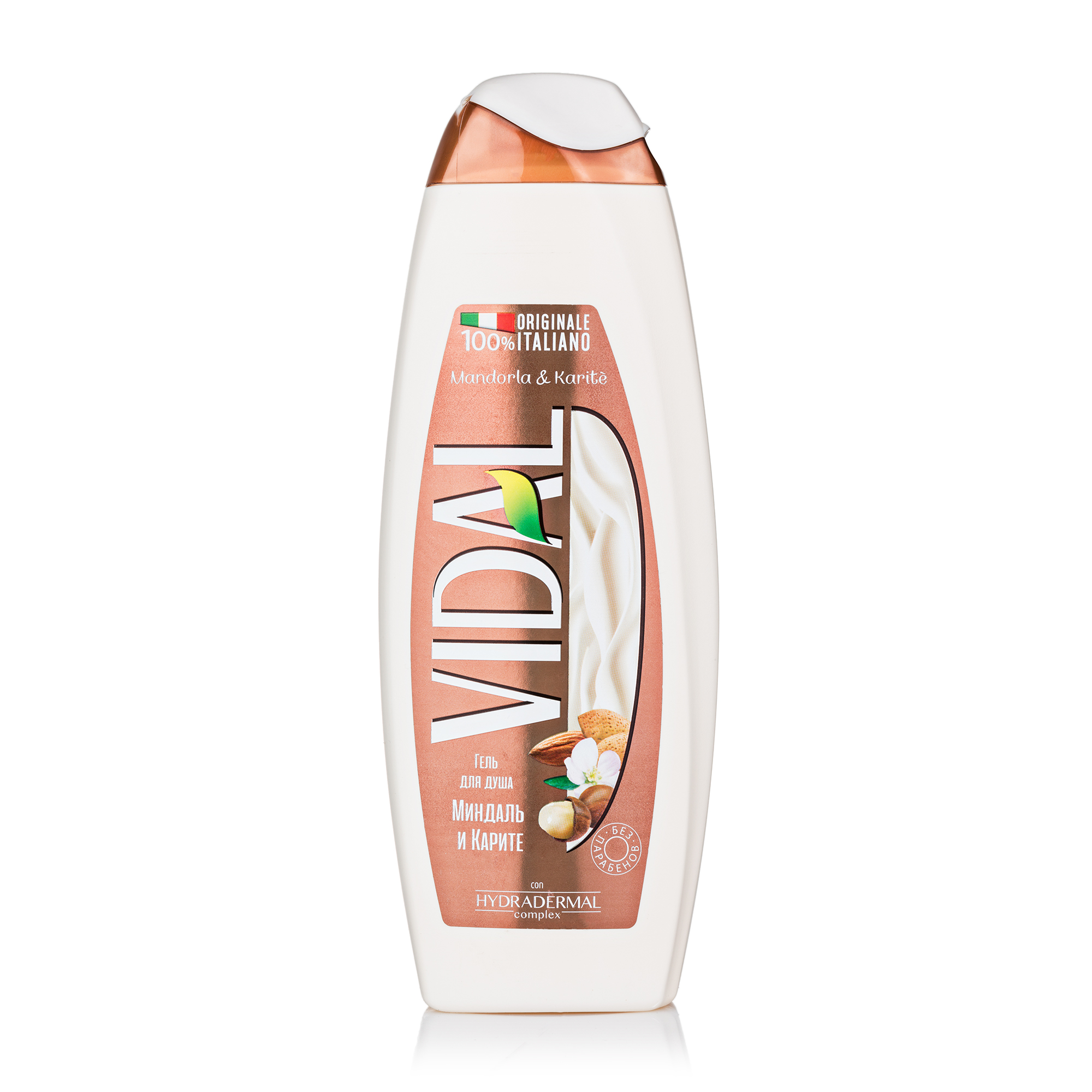 Гель для душу Vidal Mandorla &amp; Karite Shower Gel Мигдаль та каріте, 500 мл