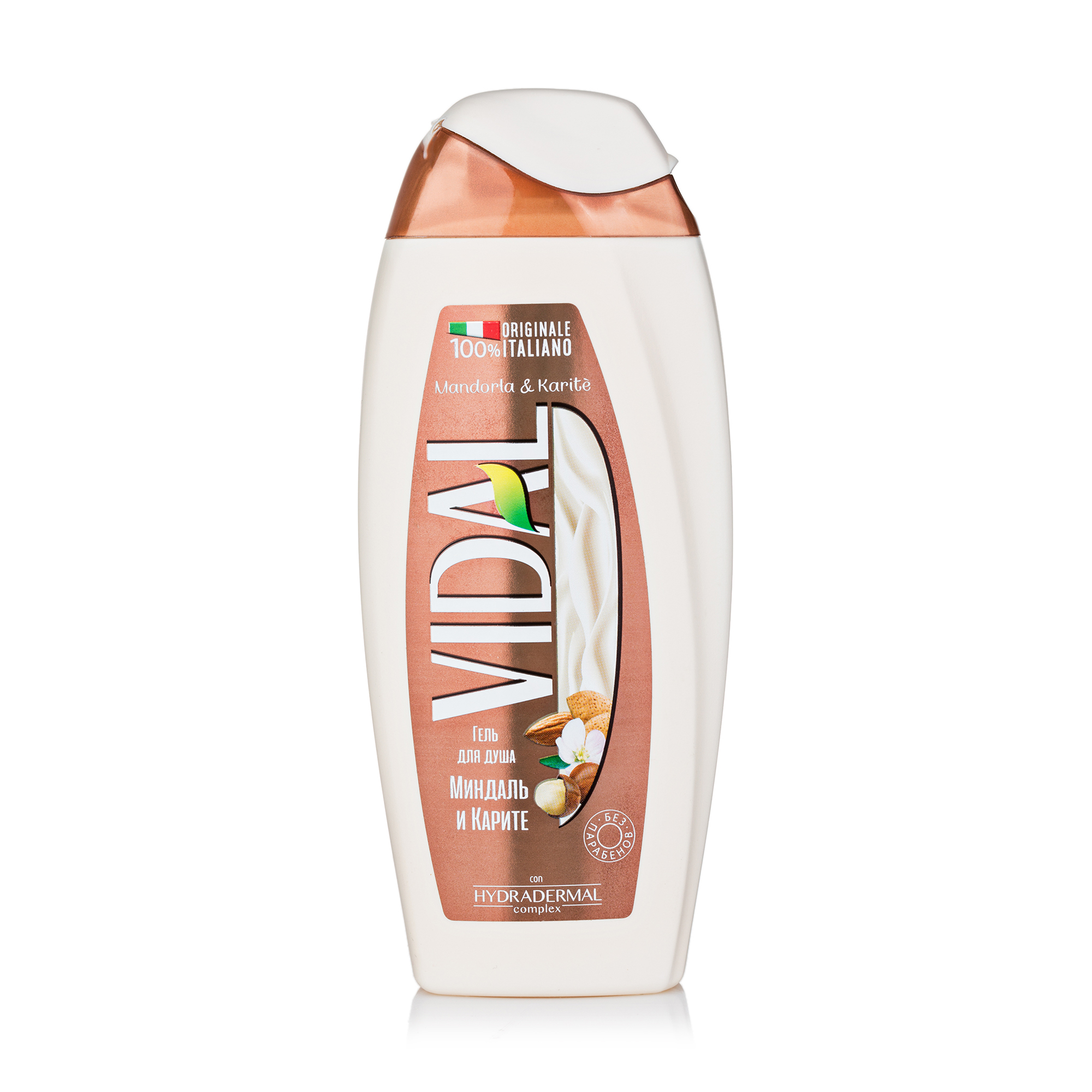 Гель для душу Vidal Mandorla &amp; Karite Shower Gel Мигдаль та каріте, 250 мл