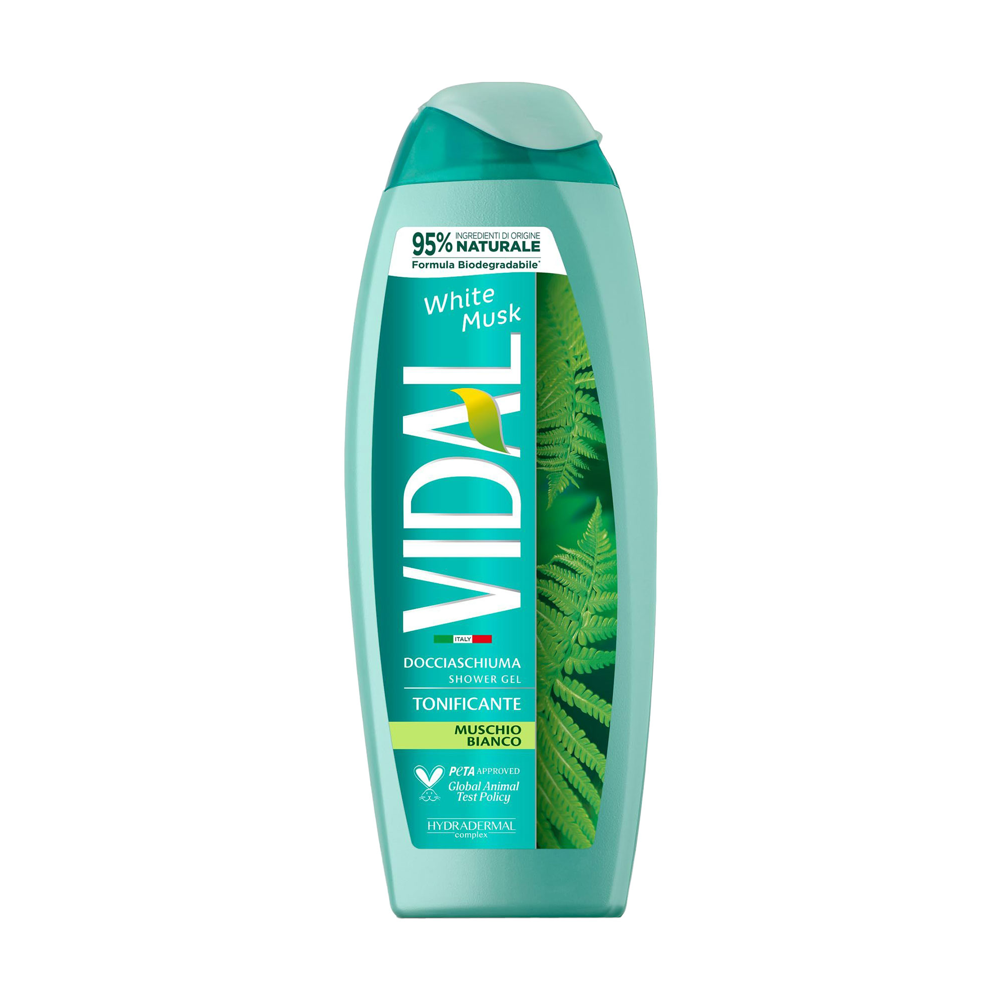 Гель для душу Vidal White Musk Shower Gel Білий мускус, 600 мл