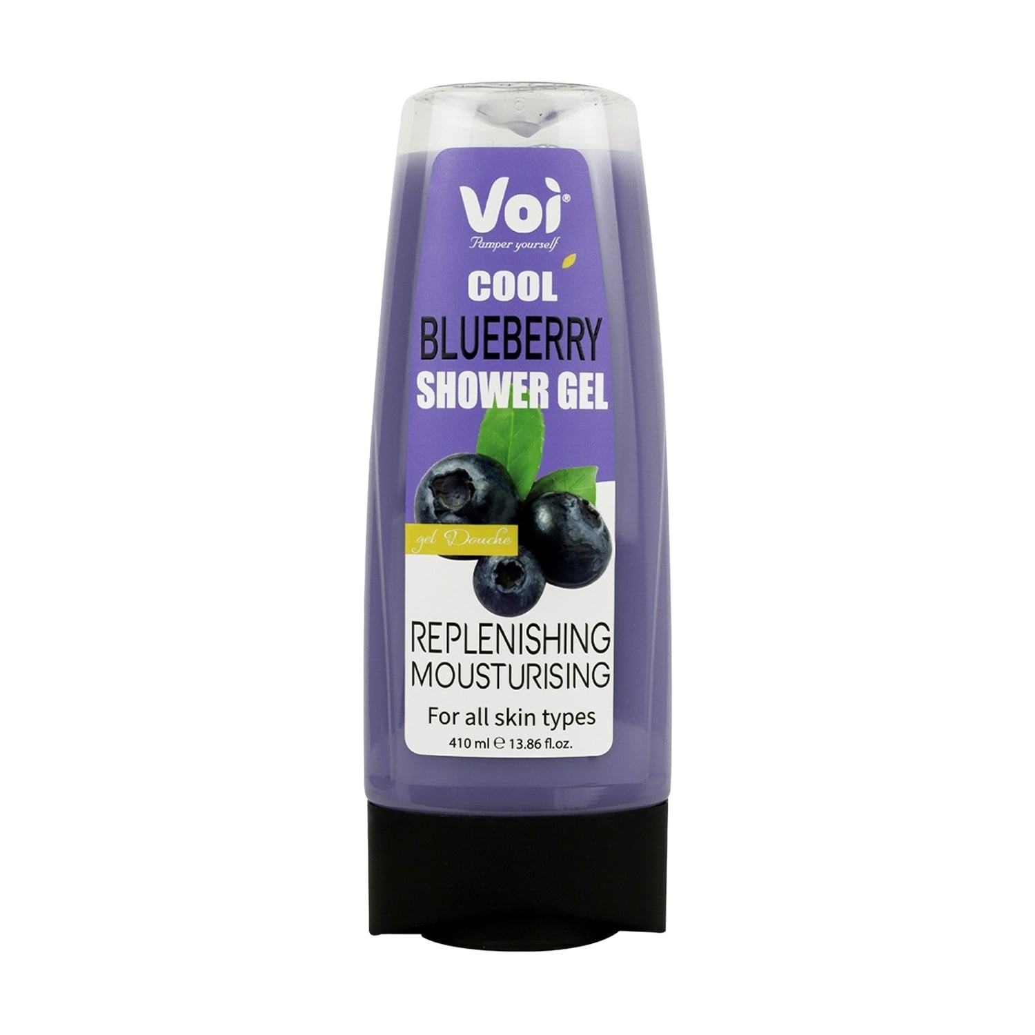 Гель для душу Voi Fresh Cool Blueberry Shower Gel, 410 мл