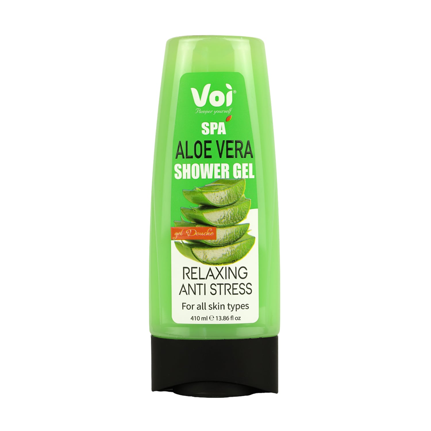 Гель для душу Voi Spa Aloe Vera Antistress Shower Gel, 410 мл