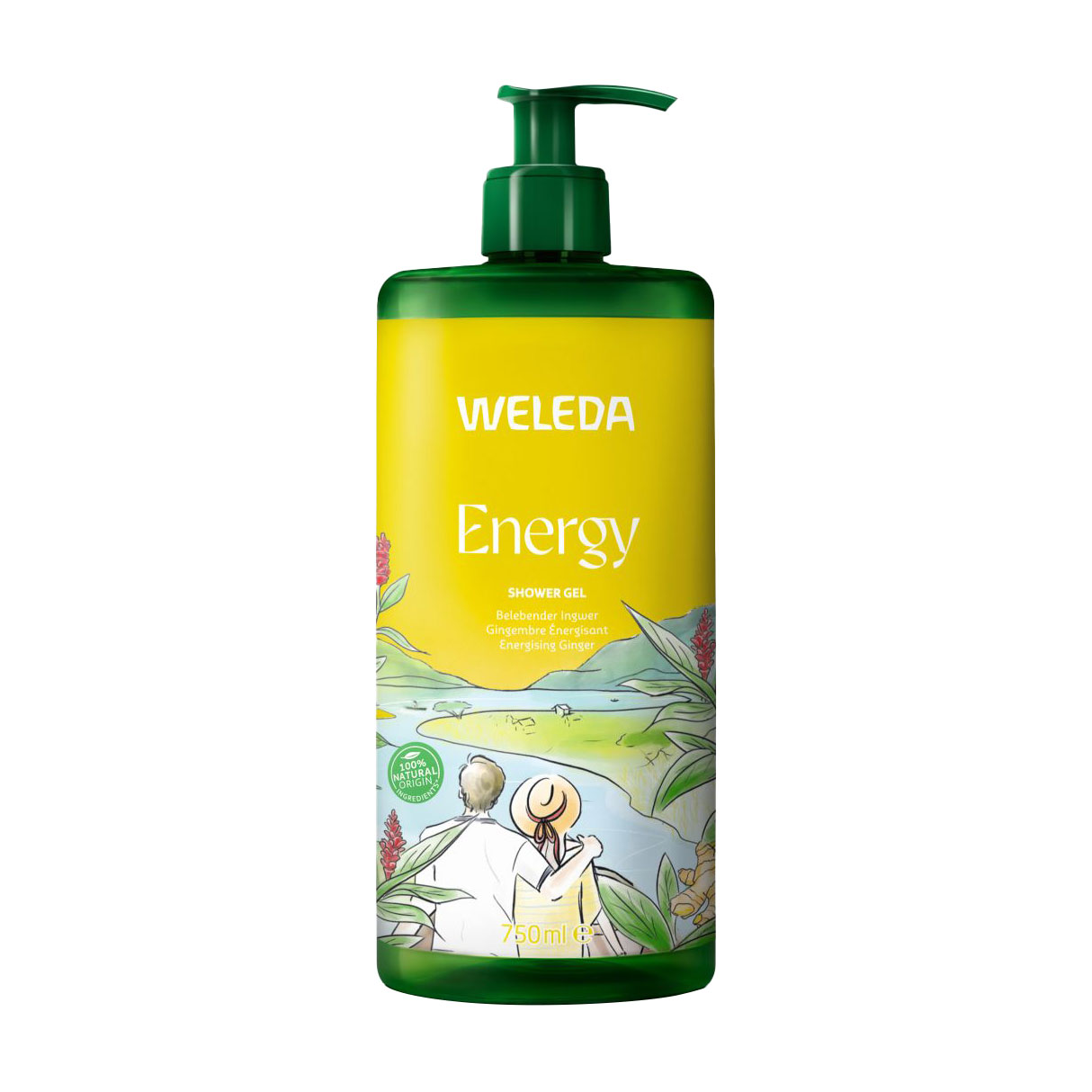 Гель для душу Weleda Energy Shower Gel, 750 мл