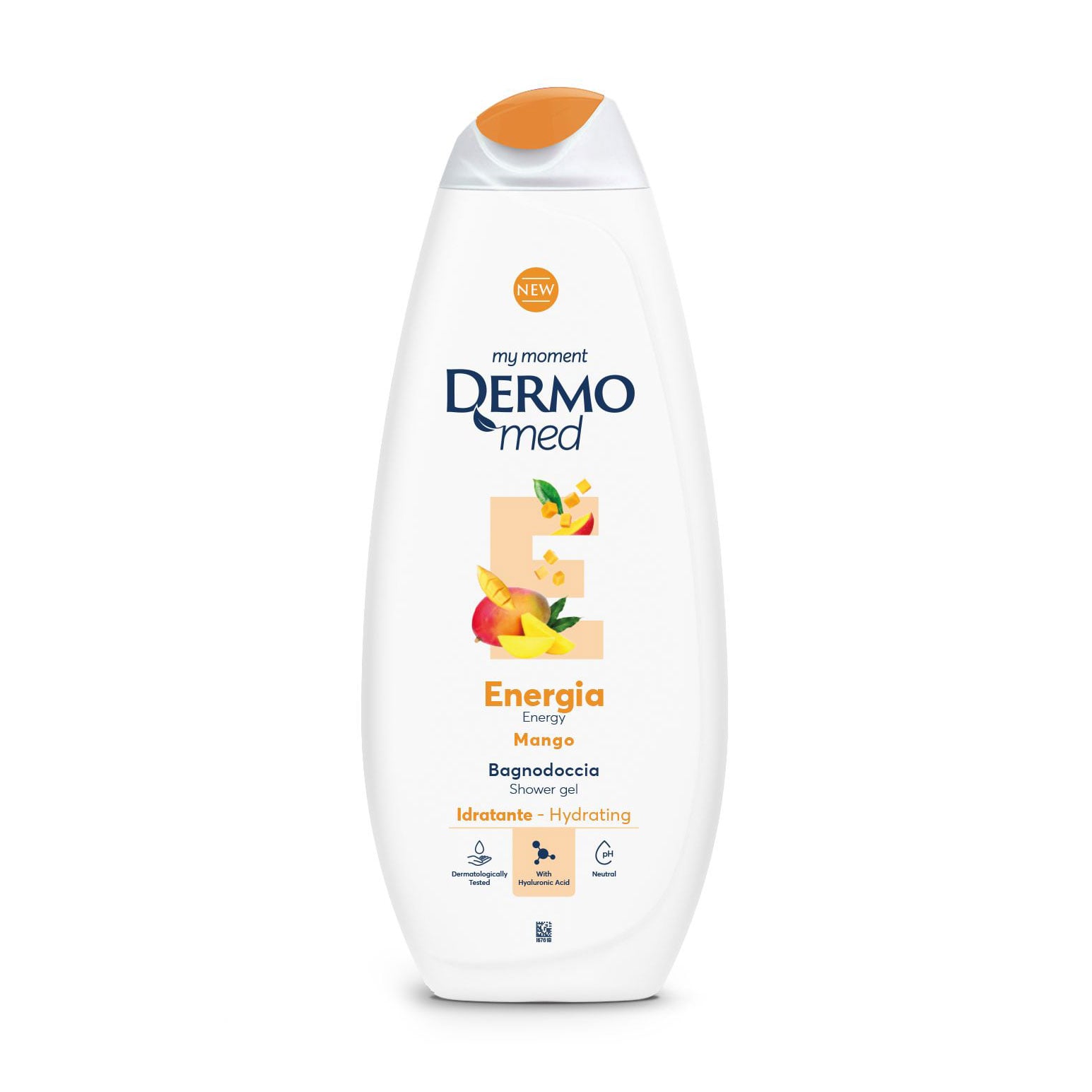 Гель для душу жіночий DermoMed Energy Mango Shower Gel Енергія, 750 мл