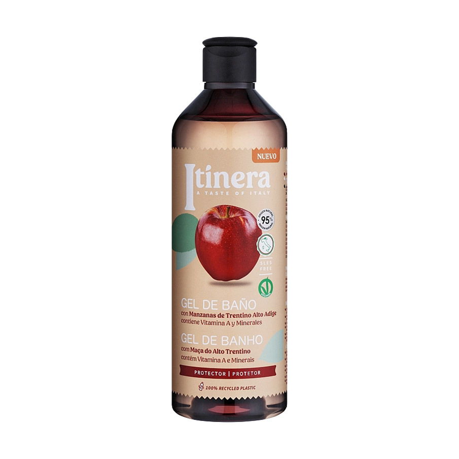 Гель для душу жіночий Itinera Apple From Trentino Body Wash з яблуком, 370 мл