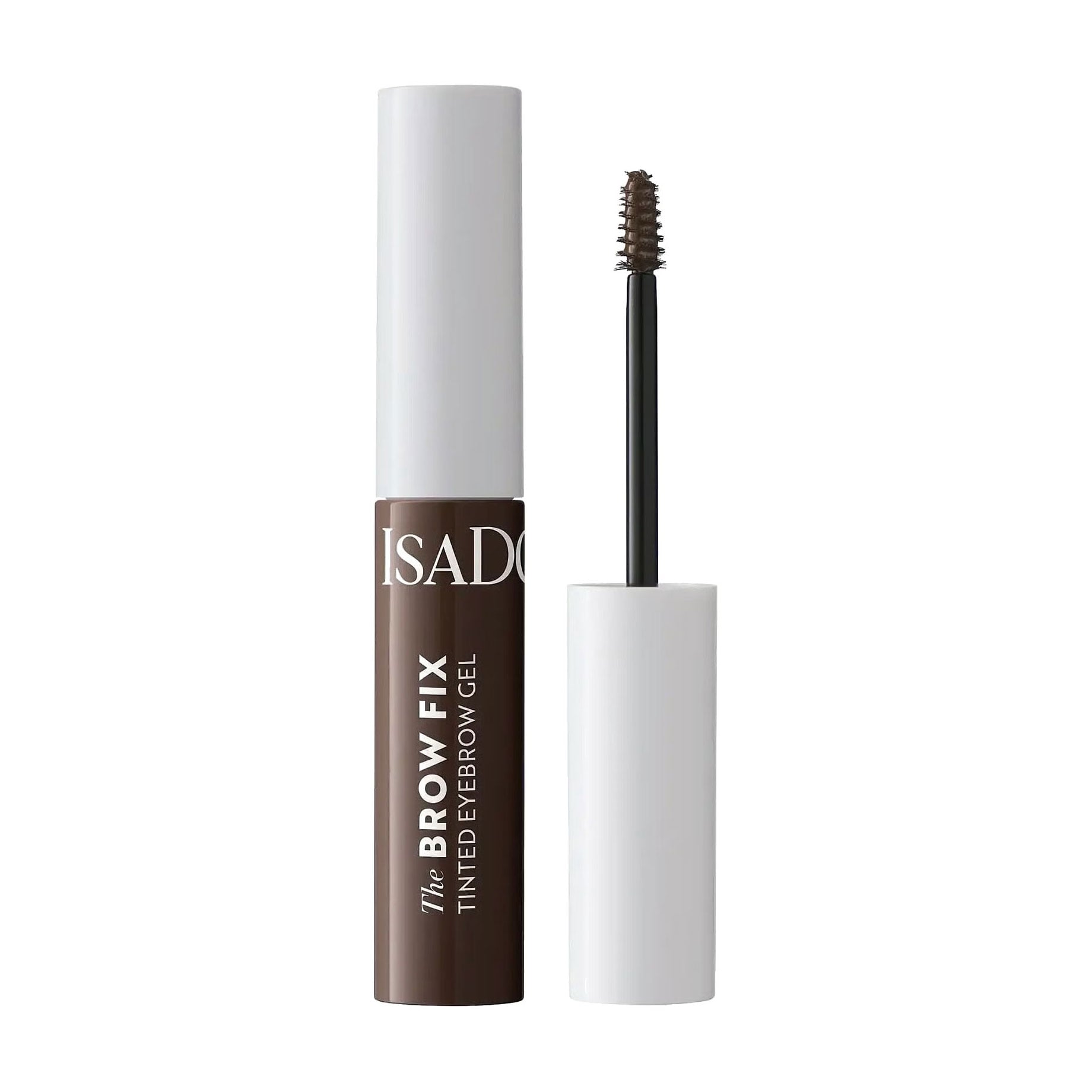 Гель для фіксації брів IsaDora The Brow Fix Tinted Eyebrow Gel 02 Dark Brown, 3.5 мл