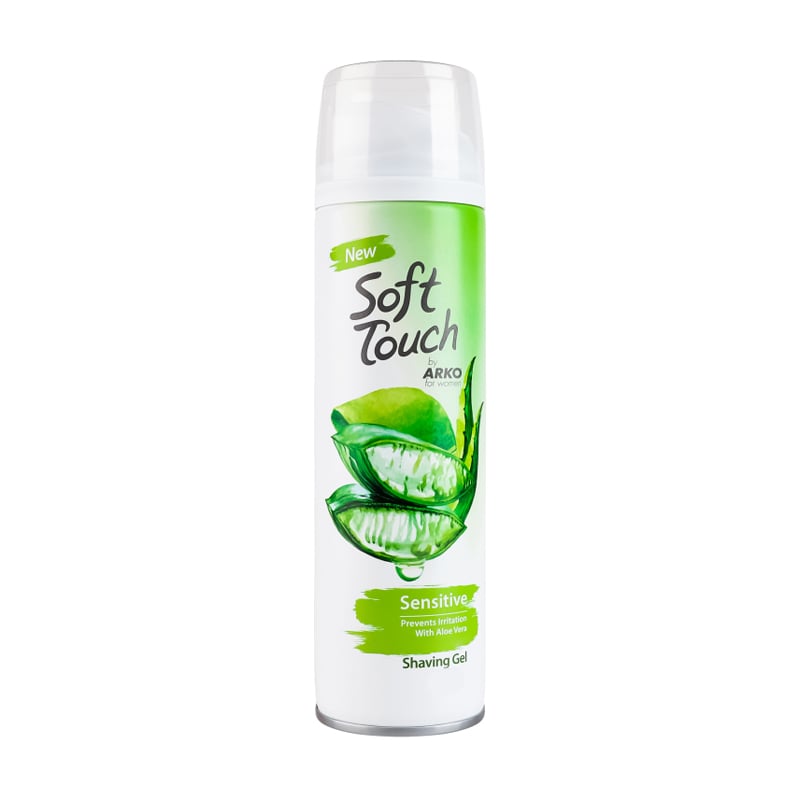 Гель для гоління ARKO Soft Touch жіночий, для чутливої шкіри, 200 мл